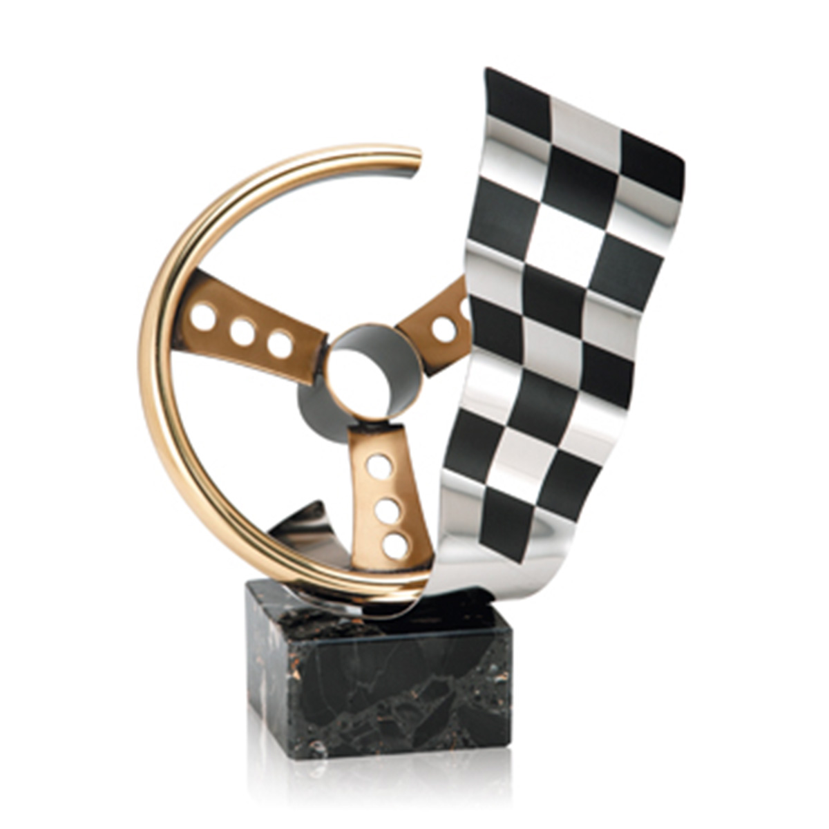 Trofeo Motor Metálico